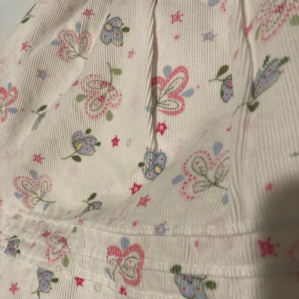 Laura Ashley Corduroy Floral Dress - Picture 3 of 10